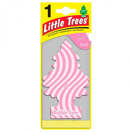 LITTLE TREES АРОМАТИЗАТОР ЁЛОЧКА "БАБЛ ГАМ" (BUBBLE GUM)